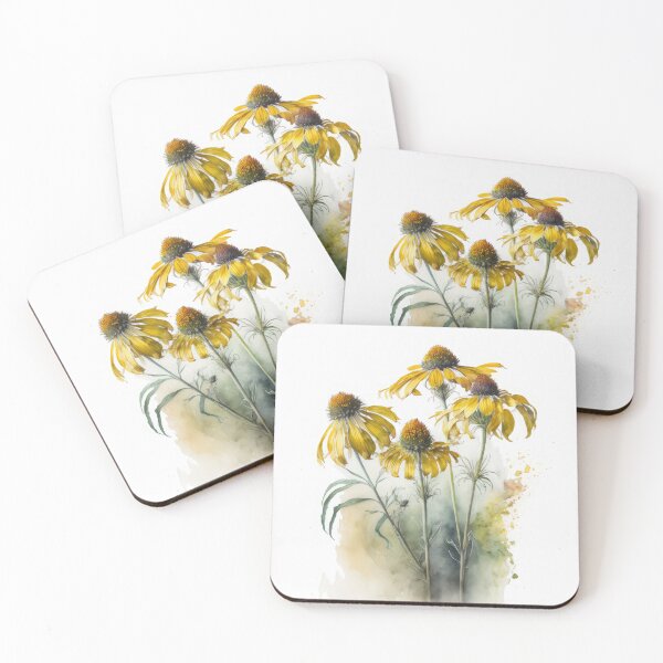 Item preview, Yellow Coneflowers  designed and sold by Vanover Designs.