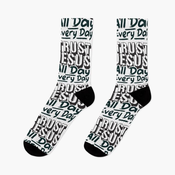 Item preview, Trust Jesus All Day Every Day designed and sold by plushism.