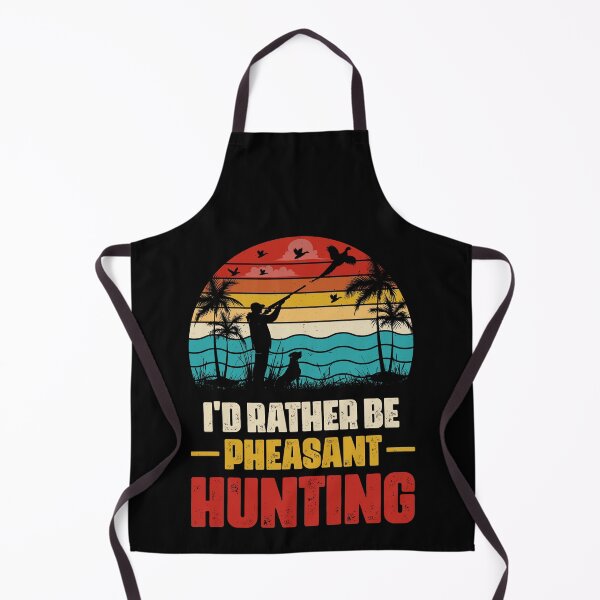 Item preview, I'd Rather Be Pheasant Hunting Retro Design - Funny Pheasant Hunter Vintage designed and sold by naworas.