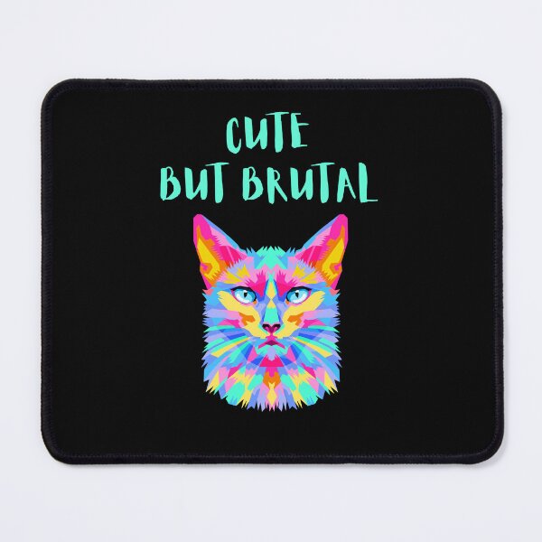 Item preview, CUTE BUT BRUTAL, CAT LOVER, MOM designed and sold by schizarty.