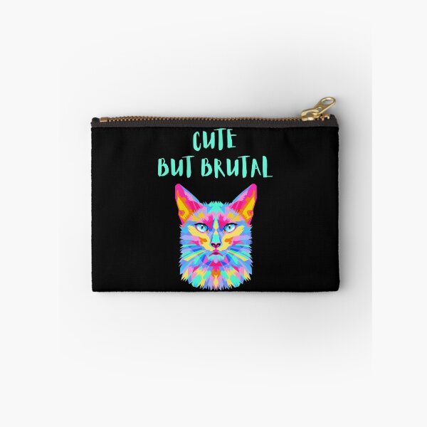Item preview, CUTE BUT BRUTAL, CAT LOVER, MOM designed and sold by schizarty.