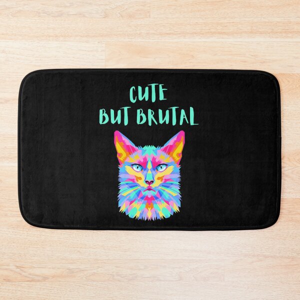 Item preview, CUTE BUT BRUTAL, CAT LOVER, MOM designed and sold by schizarty.