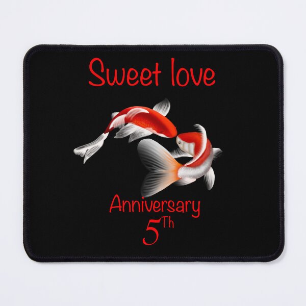 Item preview, Couple anniversary 5th designed and sold by DerisArt.