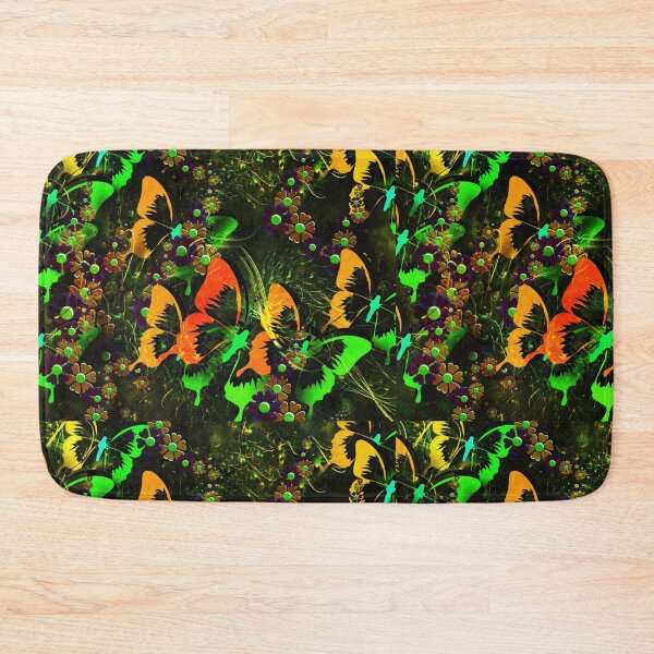 Item preview, Butterflies and Flowers Abstract  designed and sold by MoodysT's.