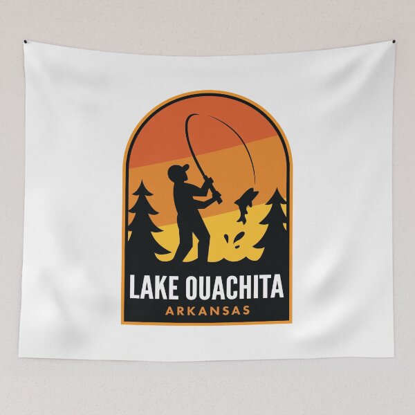 Item preview, Lake Ouachita Arkansas Fishing designed and sold by HalpinDesign.