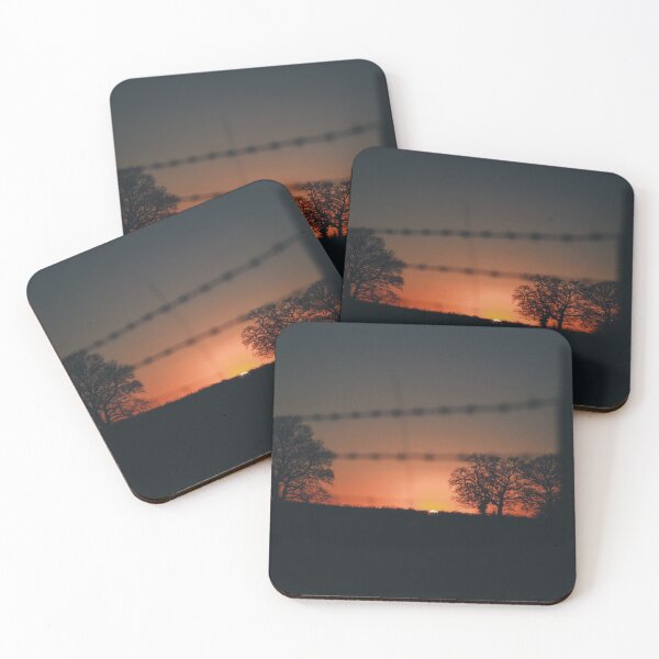 Item preview, Sunset landscape designed and sold by Benkilbeyprints.