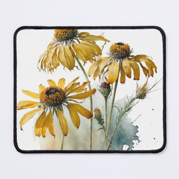 Item preview, Yellow Coneflowers  designed and sold by Vanover Designs.