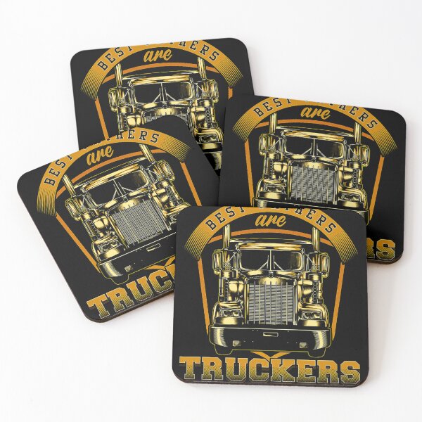 Artikelvorschau, Ehemann Papa Trucker Legend Illustration entworfen und verkauft von Mitar70.