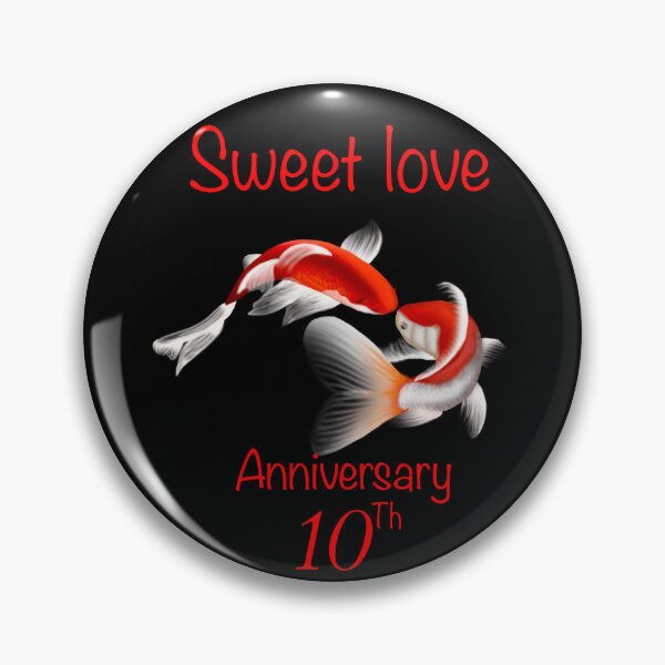 Item preview, Couple anniversary 10th designed and sold by DerisArt.