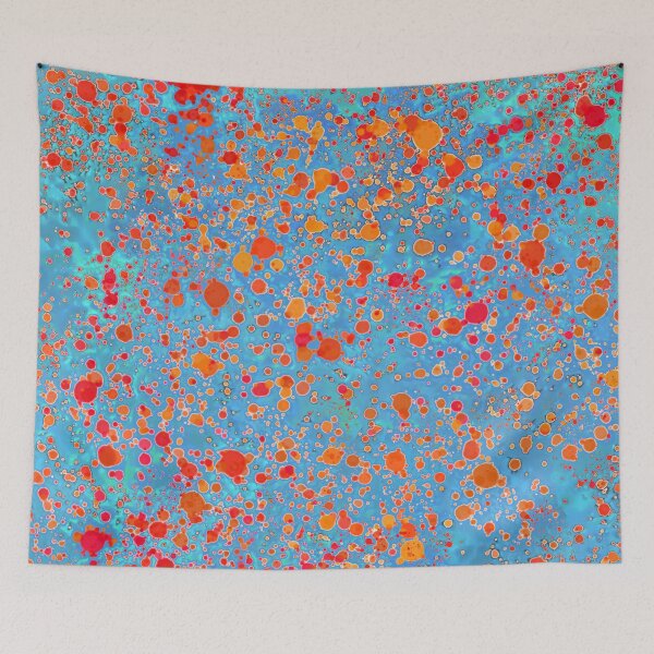 Item preview, Abstract Colors - Spilled Paint Blue designed and sold by FinapplePudding.