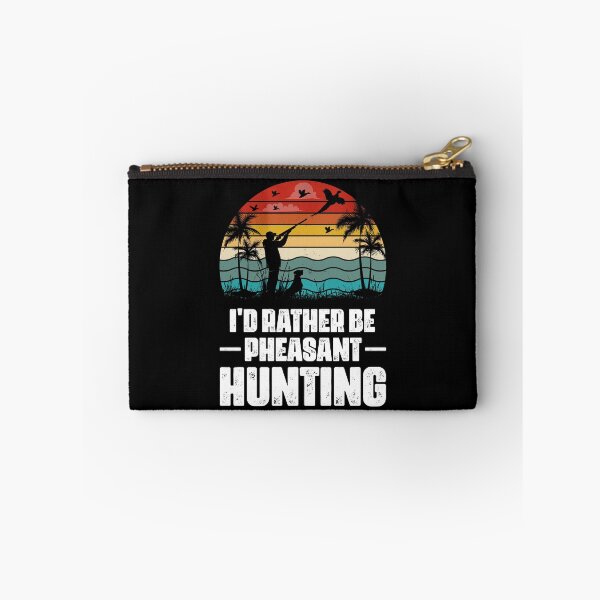 Item preview, I'd Rather Be Pheasant Hunting Retro Design - Funny Pheasant Hunter Vintage designed and sold by naworas.