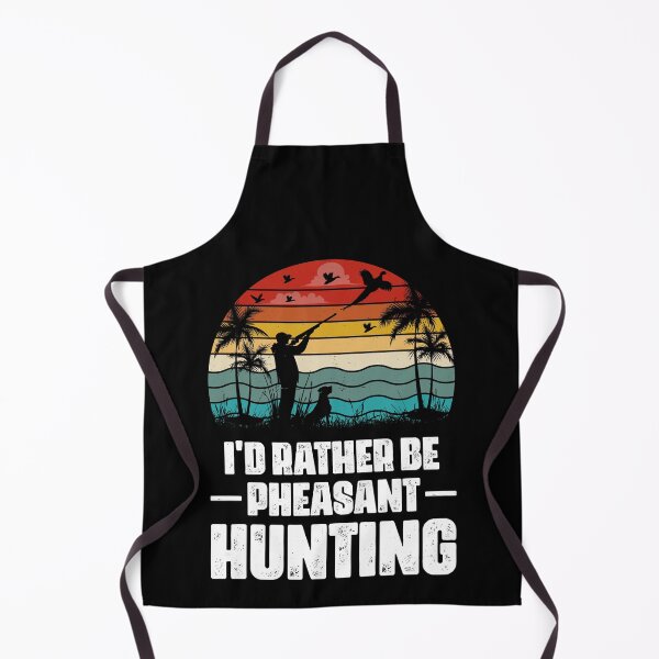 Item preview, I'd Rather Be Pheasant Hunting Retro Design - Funny Pheasant Hunter Vintage designed and sold by naworas.