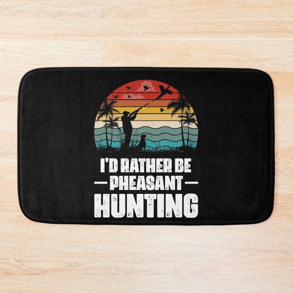 Item preview, I'd Rather Be Pheasant Hunting Retro Design - Funny Pheasant Hunter Vintage designed and sold by naworas.