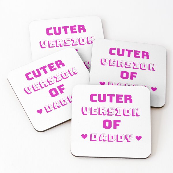 Item preview, Cuter version of Daddy, cuter version of daddy birthday, cuter version of dad, toddlers cuter version of dad, always my friend forever my hero eternally my daddy designed and sold by Celebrationist.