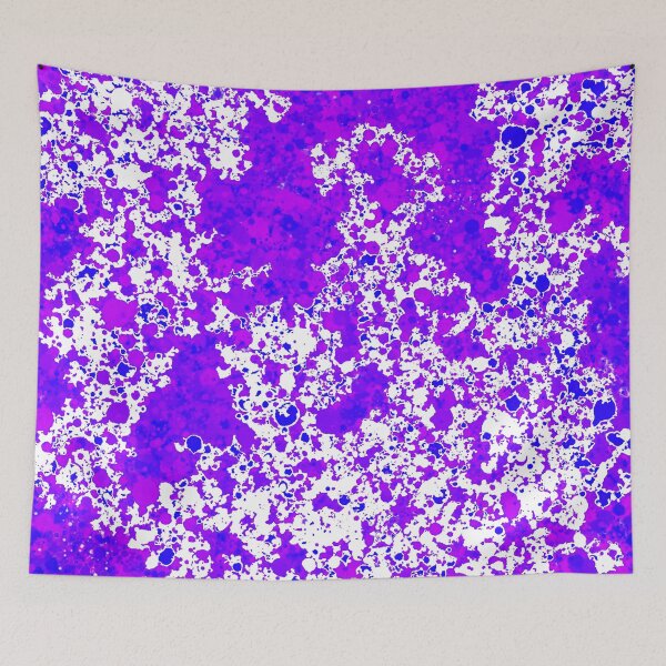 Item preview, Abstract Colors - Spilled Paint Purple designed and sold by FinapplePudding.