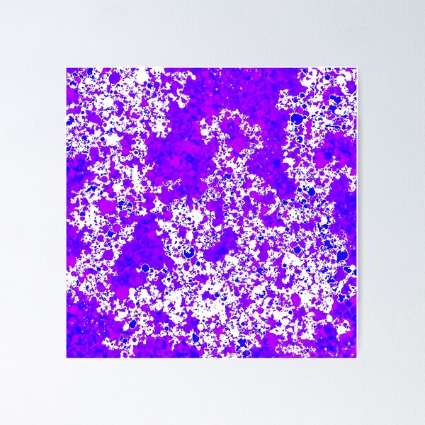 Item preview, Abstract Colors - Spilled Paint Purple designed and sold by FinapplePudding.