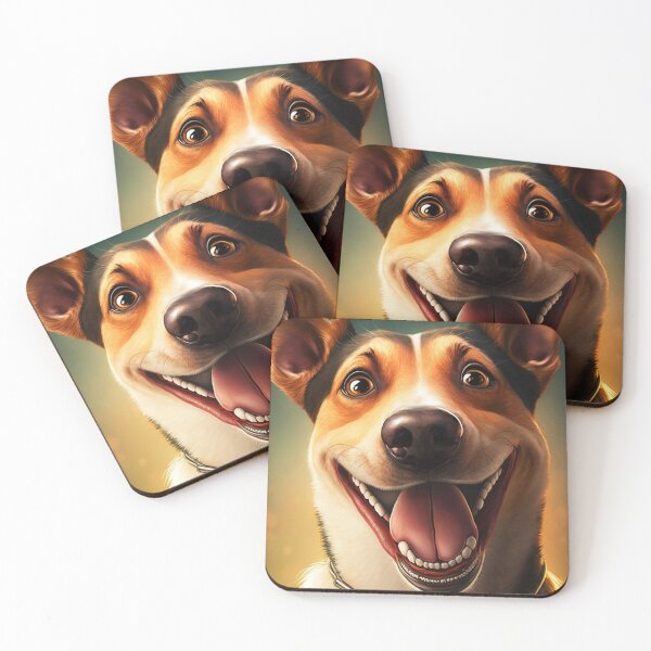 Item preview, Smiling dogs - Dog 1 designed and sold by AB9-Designs.