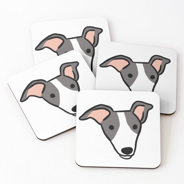 Item preview, Whippet dog cute illustration  designed and sold by Yarafantasyart.
