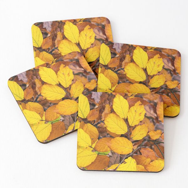 Item preview, Autumn beech leaves on a branch designed and sold by LubosChlubny.