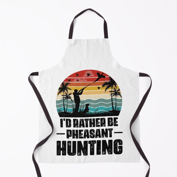 Item preview, I'd Rather Be Pheasant Hunting Retro Design - Funny Pheasant Hunter Vintage designed and sold by naworas.