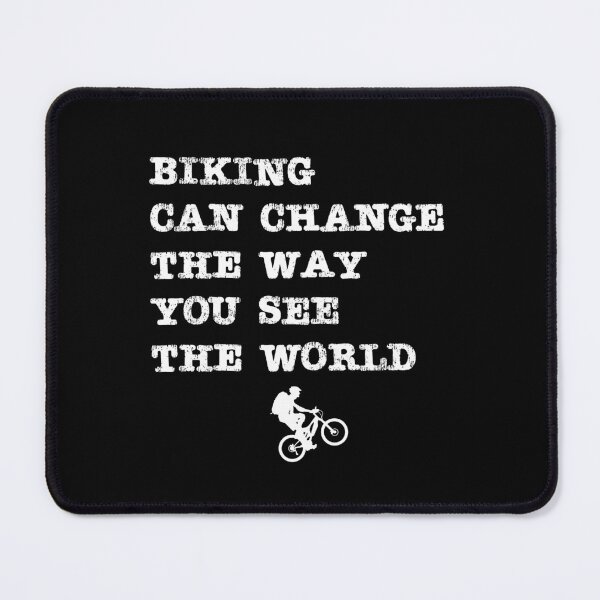 Item preview, Biking can change the way you see the world! Mountain Bike Outdoor Bike Downhill Trail Mountains Electric Bike designed and sold by VollNiceDesign.