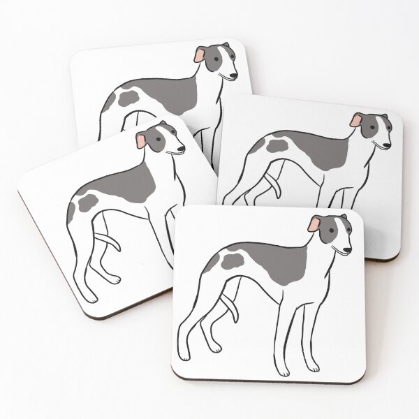Item preview, Whippet dog cute illustration  designed and sold by Yarafantasyart.
