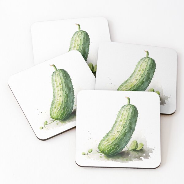 Item preview, Kitchen art - Cucumber - Pickle designed and sold by EmilyDayDreams.