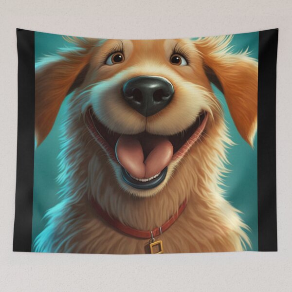 Item preview, Smiling dogs - Dog 2 designed and sold by AB9-Designs.