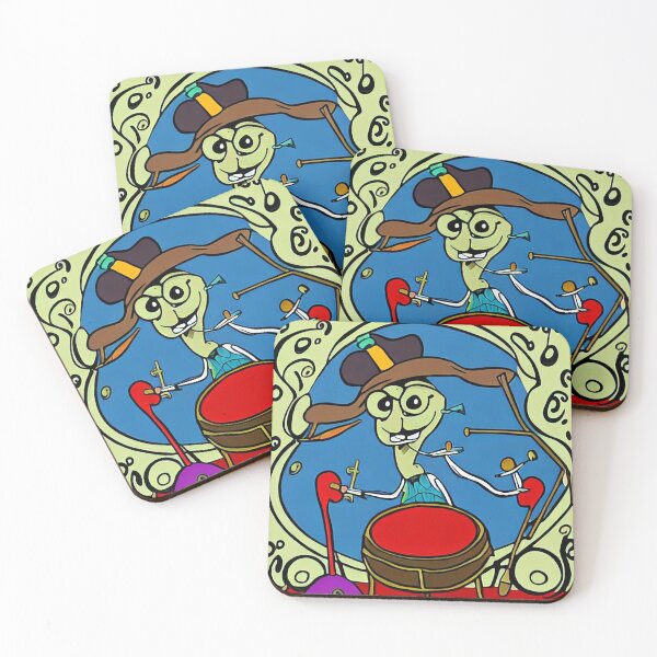 Item preview, A Turtle Playing the Drums designed and sold by mittie101.