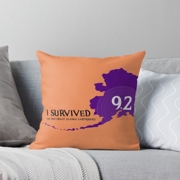 Item preview, Alaska Earthquake ~ I survived the 1964 Great Alaska Earthquake (in color) designed and sold by Ed Rosek.