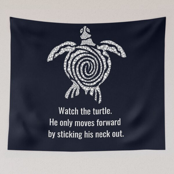 Item preview, Watch the Turtle. He only moves forward by sticking his neck out. - THE TURTLE COLLECTION designed and sold by JakNJill.