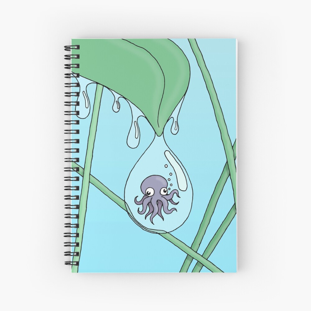 Drop Spiral Notebook