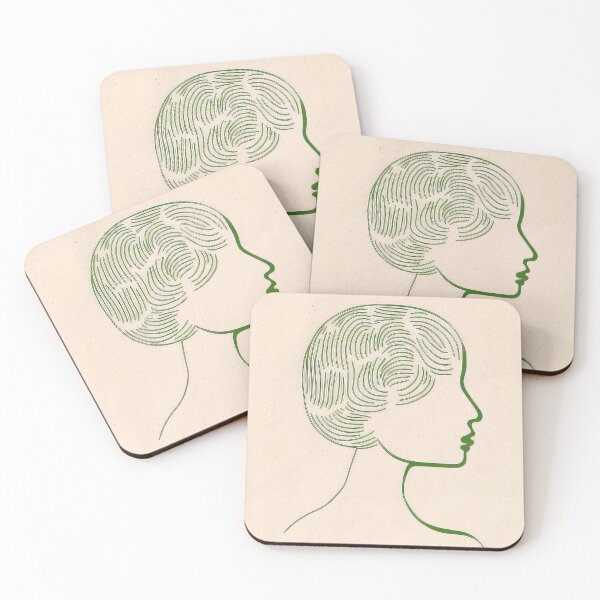 Item preview, Nothing On My Mind Art Retro Pastel Vintage designed and sold by PinkNomad.
