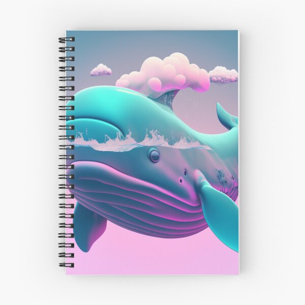 Item preview, Vapor Wave Whale designed and sold by TheArtfulAllie.