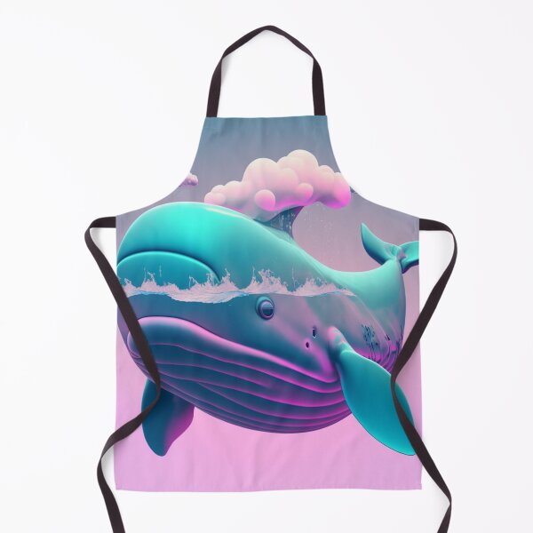 Item preview, Vapor Wave Whale designed and sold by TheArtfulAllie.