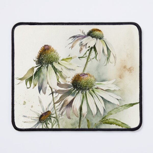 Item preview, White Coneflowers  designed and sold by Vanover Designs.