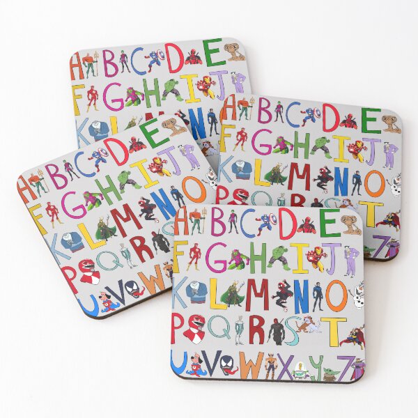 Item preview, Super ABCs designed and sold by AllyInDreamland.