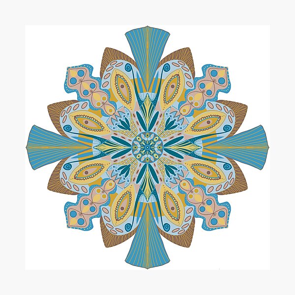 Mandala Photographic Print