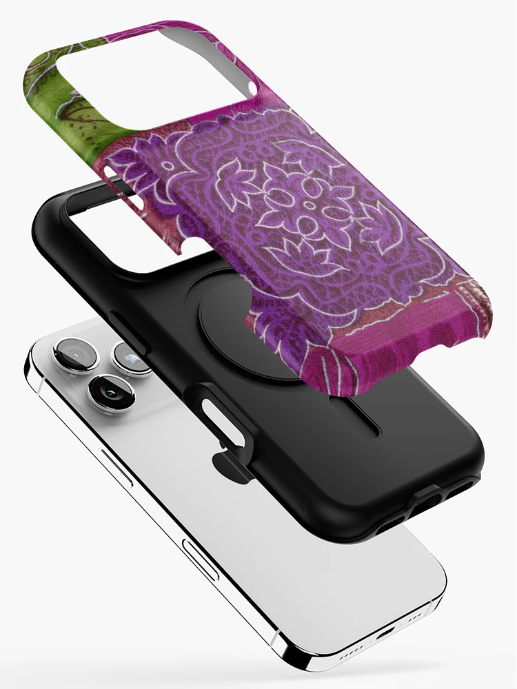 Thumbnail 2 of 4, iPhone Case, Patchwork Pattern designed and sold by MoodysT's.