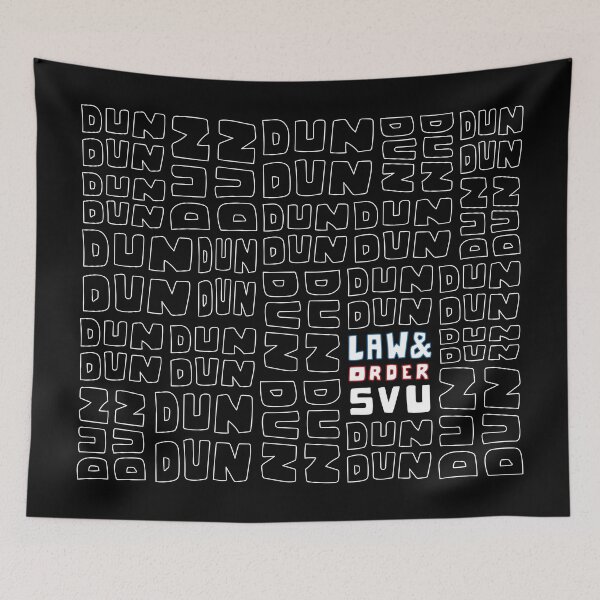 Item preview, DUN DUN law and order svu pattern designed and sold by ellclark.