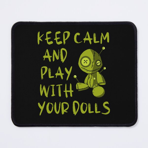 Item preview, Keep Calm and Play with your Dolls Cheeky Witch® designed and sold by cheekywitch.