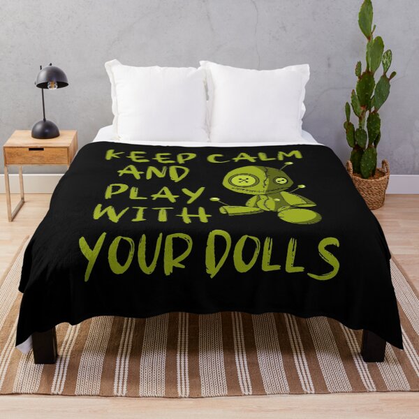 Item preview, Keep Calm and Play with your Dolls Cheeky Witch® designed and sold by cheekywitch.