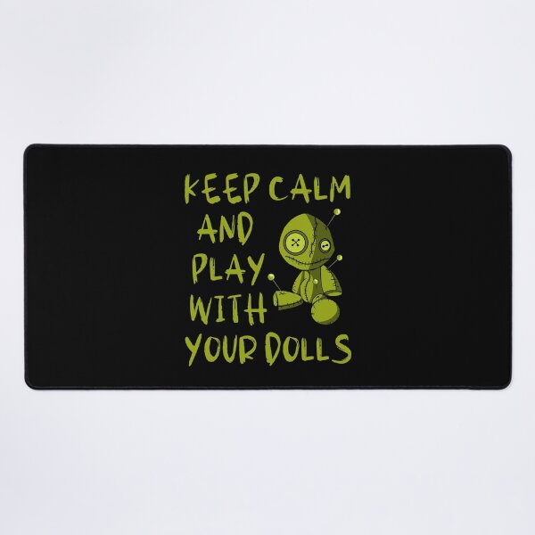 Item preview, Keep Calm and Play with your Dolls Cheeky Witch® designed and sold by cheekywitch.