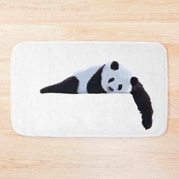 Item preview, DUE TO UNFORTUNATE CIRCUMSTANCES, I AM AWAKE - PANDA Black & White designed and sold by Danicus666.