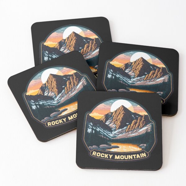 Item preview, Rocky Mountains National Park designed and sold by TheSilverString.