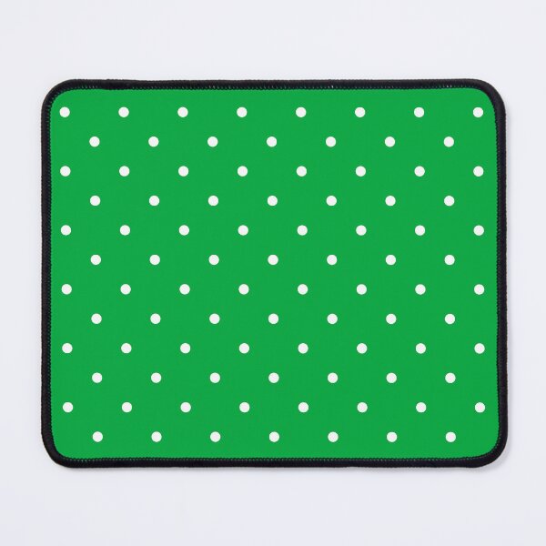 Item preview, White Polka Dots on Green designed and sold by POLKAIWERX.