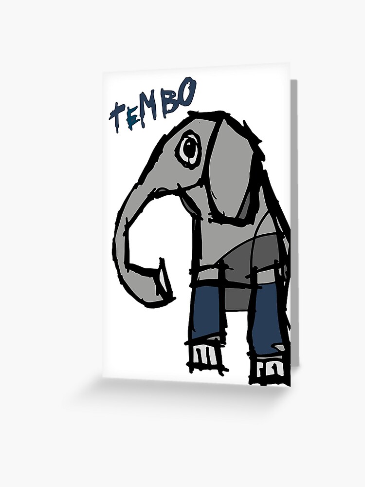 Tembo Greeting Card for Sale by Dalanza82