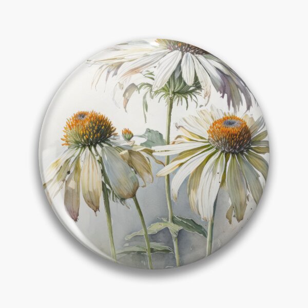 Item preview, White Coneflowers  designed and sold by Vanover Designs.