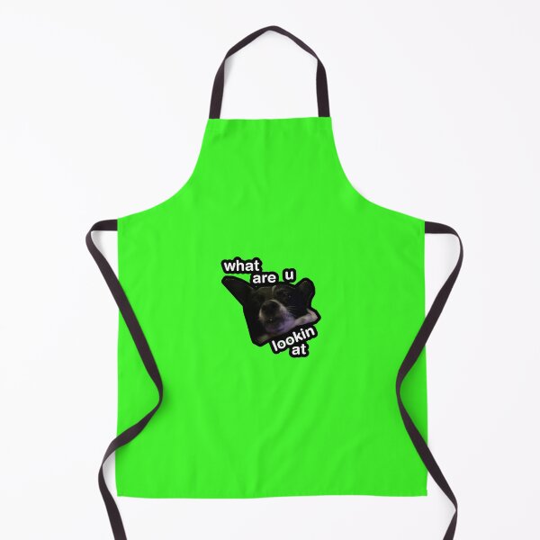 Item preview, what are u lookin at dog green designed and sold by DigiBerryAtlr.