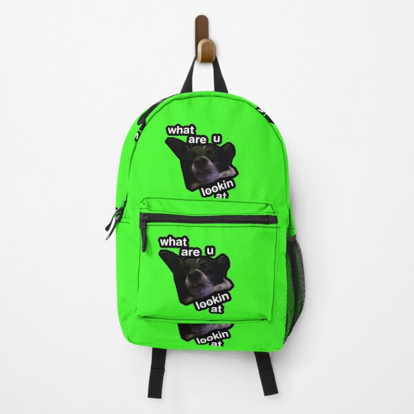 Item preview, what are u lookin at dog green designed and sold by DigiBerryAtlr.
